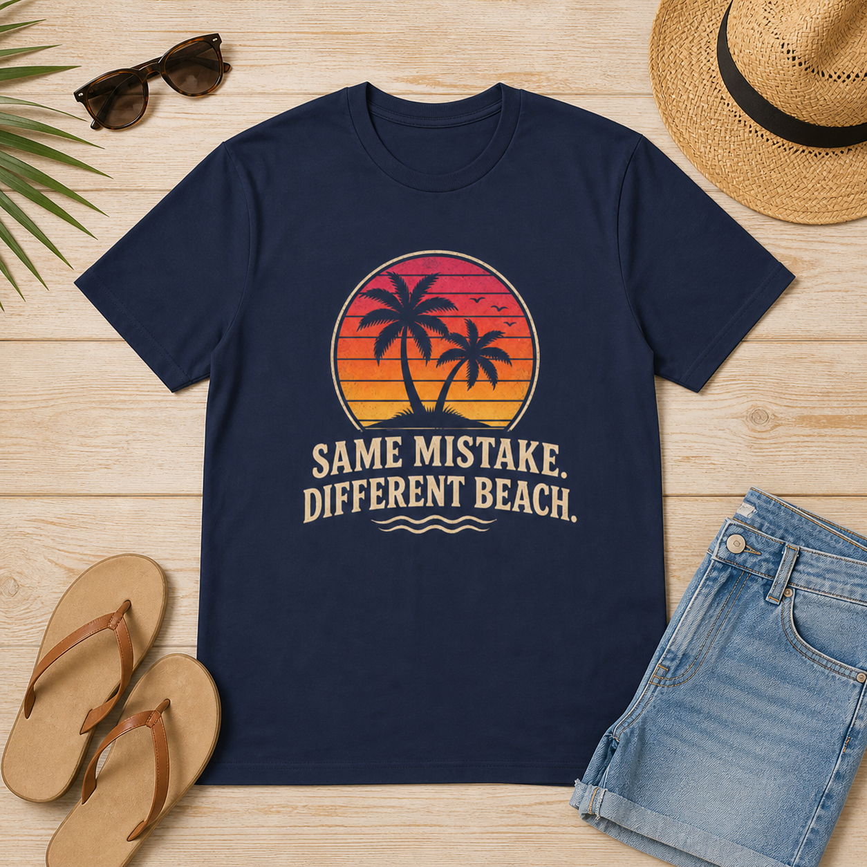 Funny Beach Couple T-Shirt