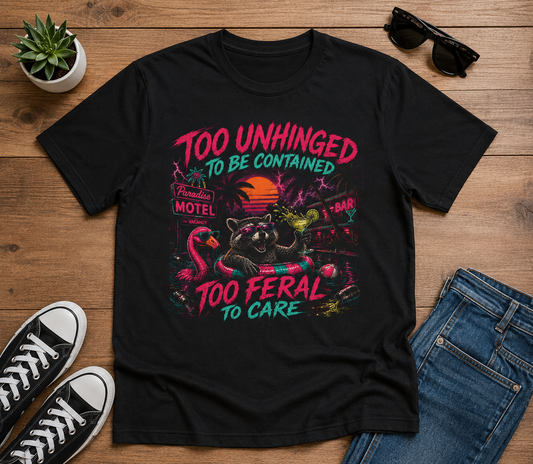 Funny Unhinged Vacation T-Shirt