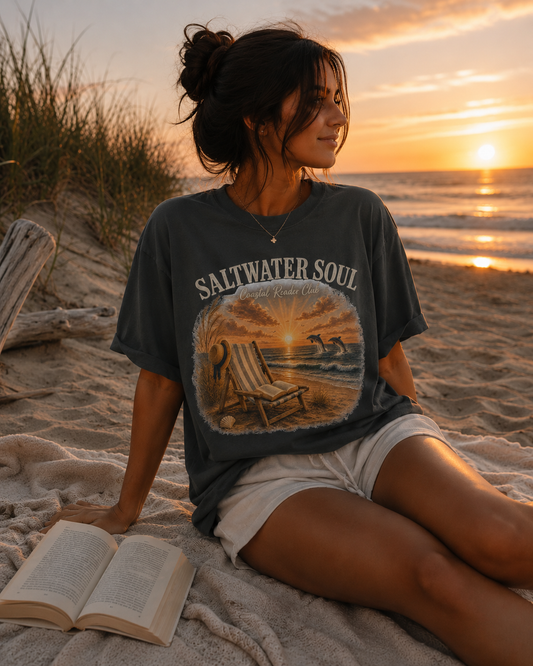 Summer Reading Beach Comfort Colors T-Shirt