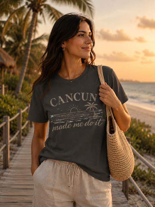 Funny Cancun Vacation Shirt | Cancun Comfort Colors Tee