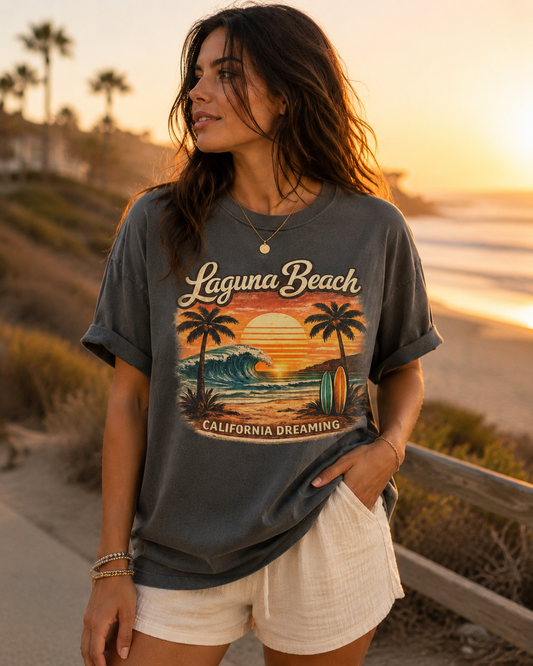Laguna Beach Shirt | California dreaming Comfort Colors T-Shirt