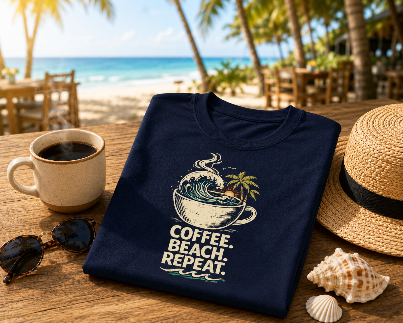 Coffee Beach T-Shirt