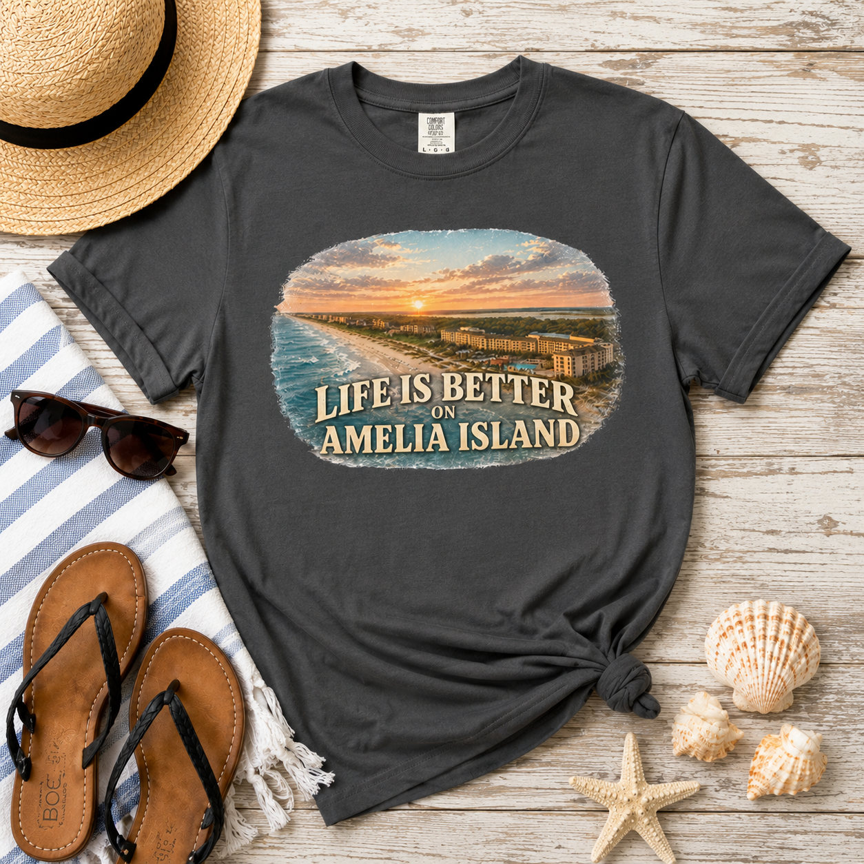 Amelia Island Comfort Colors® T-Shirt